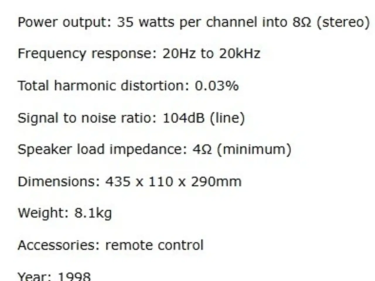 Billede 5 - NAD C 740 Stereo-receiver