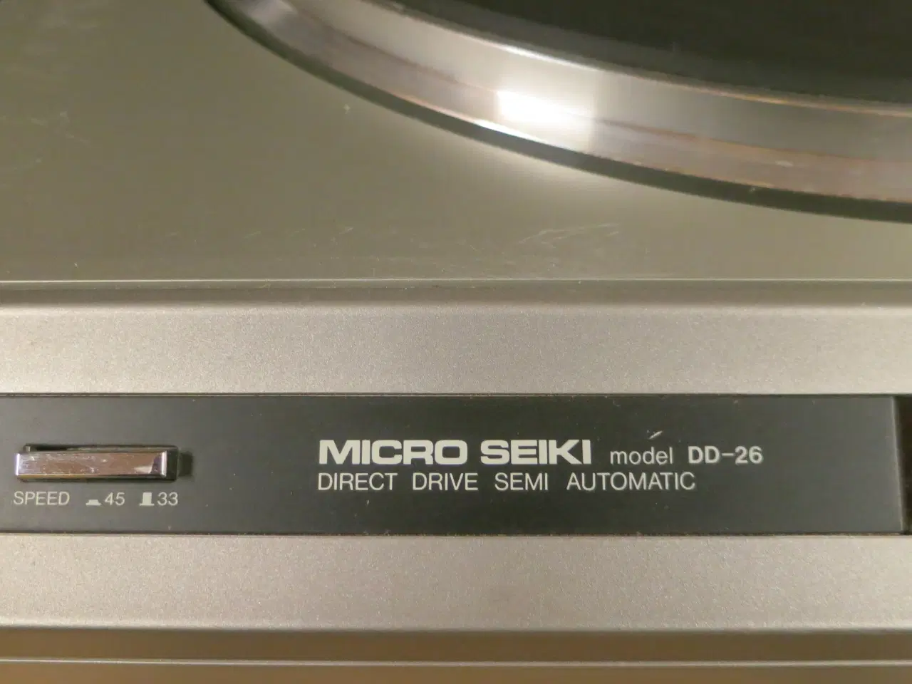 Billede 2 - MICRO SEIKI DD-26--GAS2MF PICK-UP