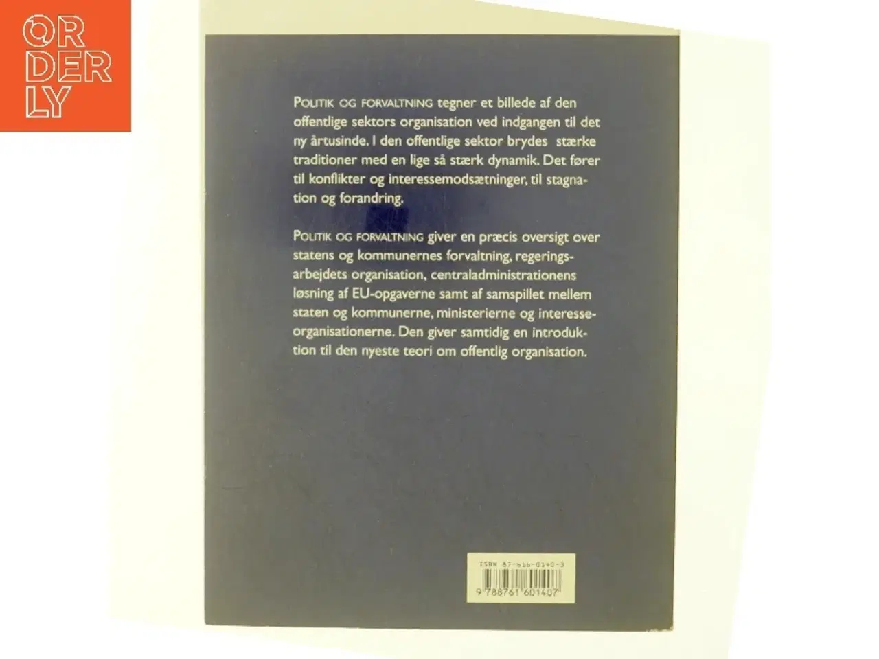 Billede 3 - Politik og forvaltning (Bog)