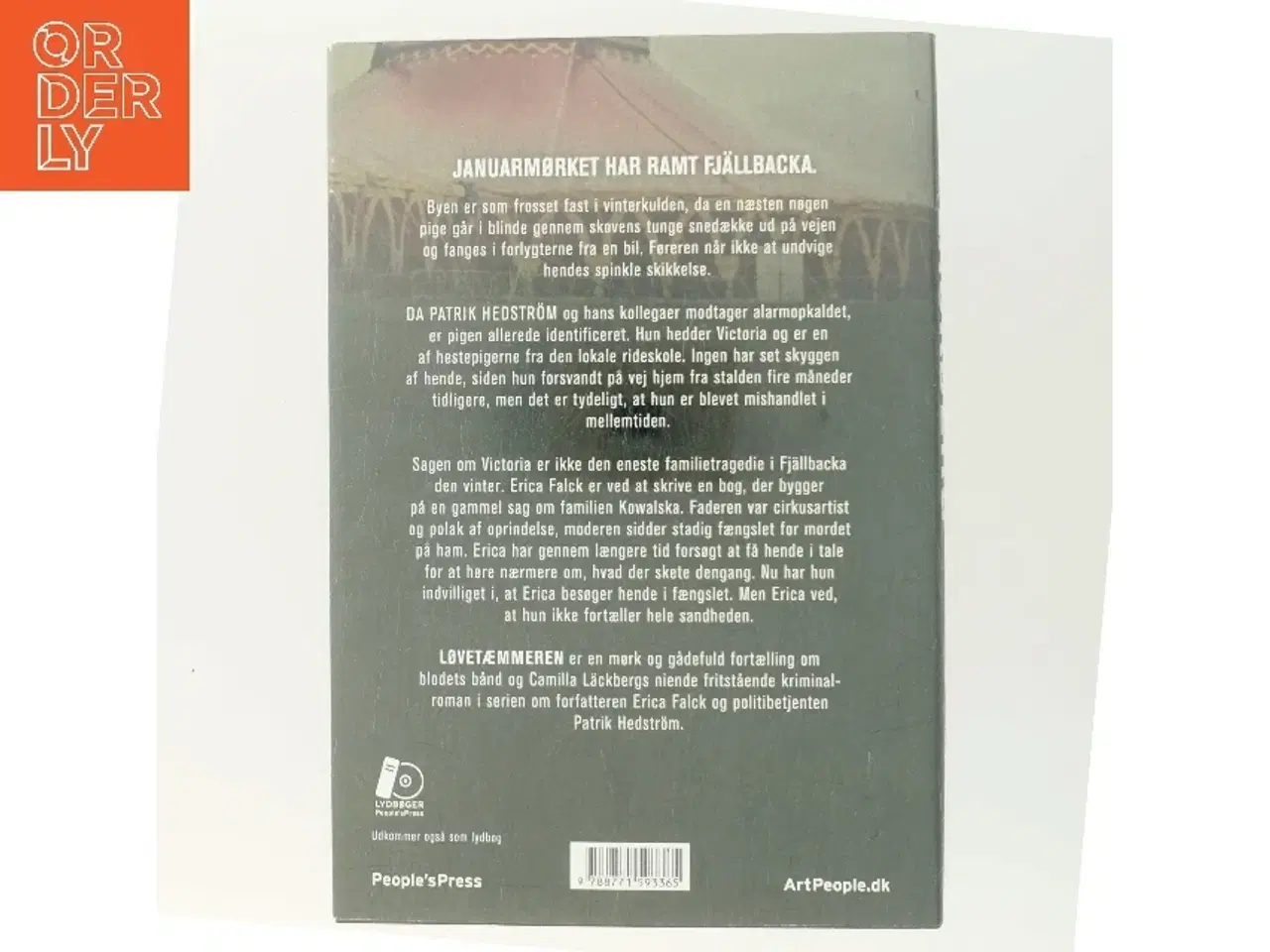 Billede 3 - Løvetæmmeren af Camilla Läckberg (Bog)