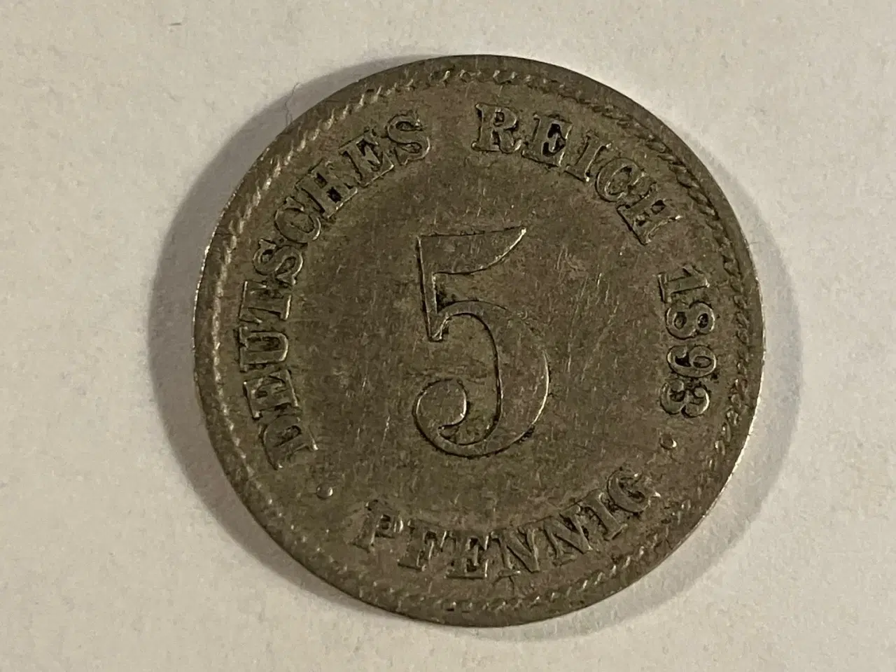 Billede 1 - 5 Pfennig Germany 1893