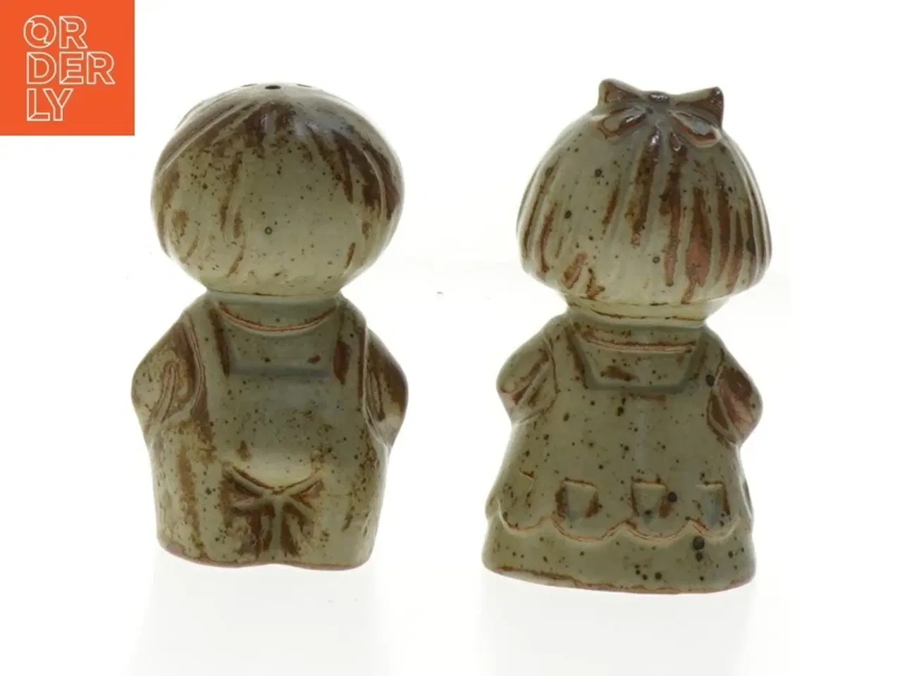 Billede 2 - Keramik salt- og pebersæt (str. 9,5 cm)