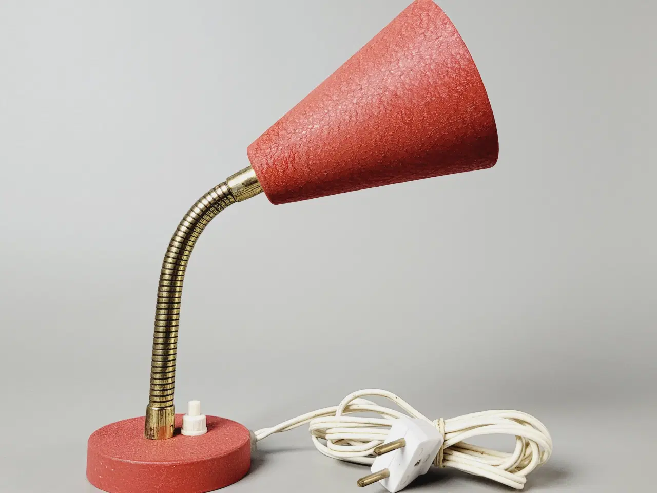 Billede 1 - ⭐️· Vintage bordlampe med fleksibel arm Til salg