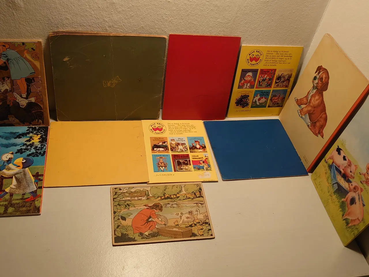 Billede 6 - 11 stk vintage børnebøger om bondegårdsdyr.