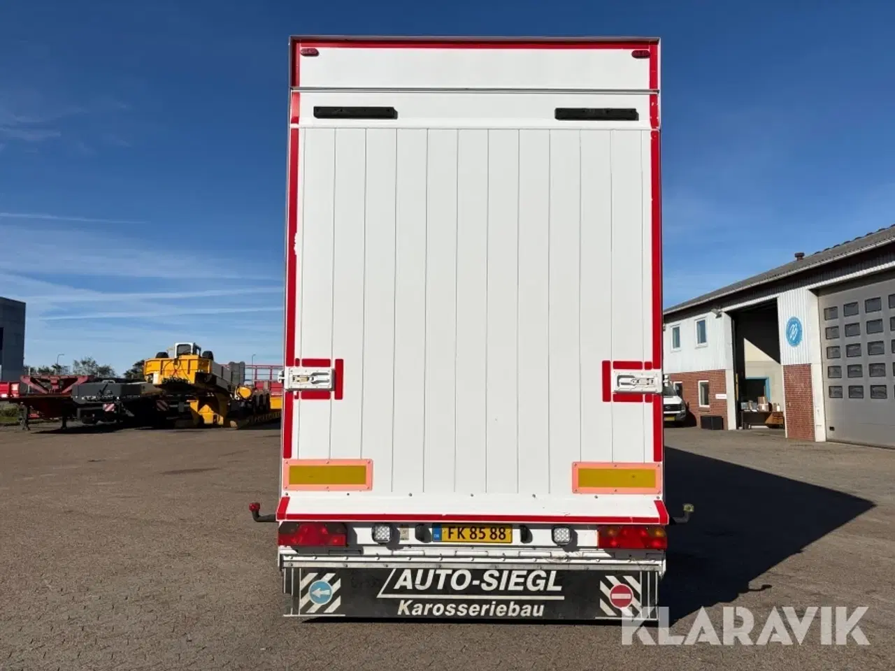 Billede 9 - Autotrailer Kässbohrer SP 9-16 CVT lukket