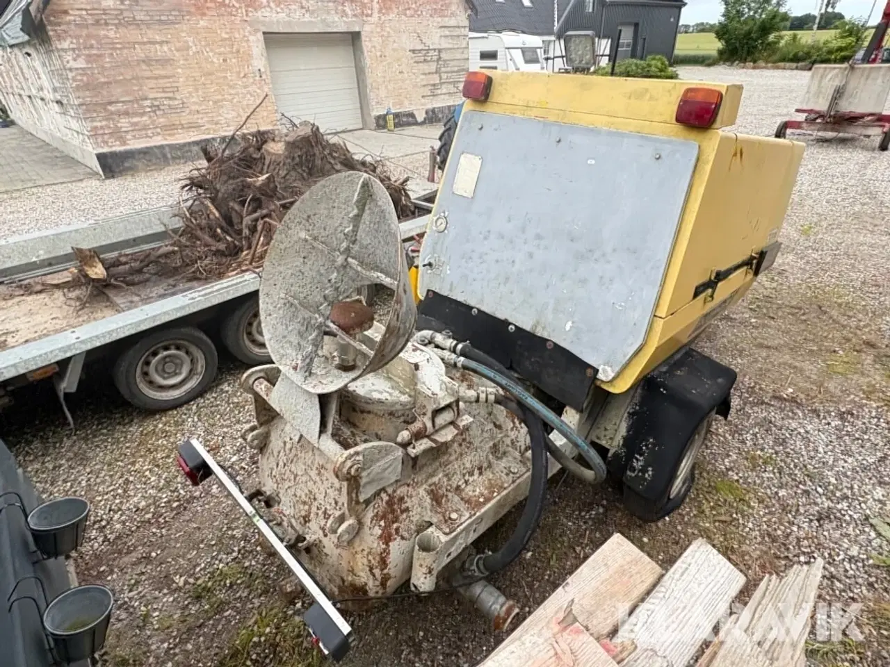 Billede 8 - Betonkanon med kompressor Putzmeister / Atlas Copco XAS 60