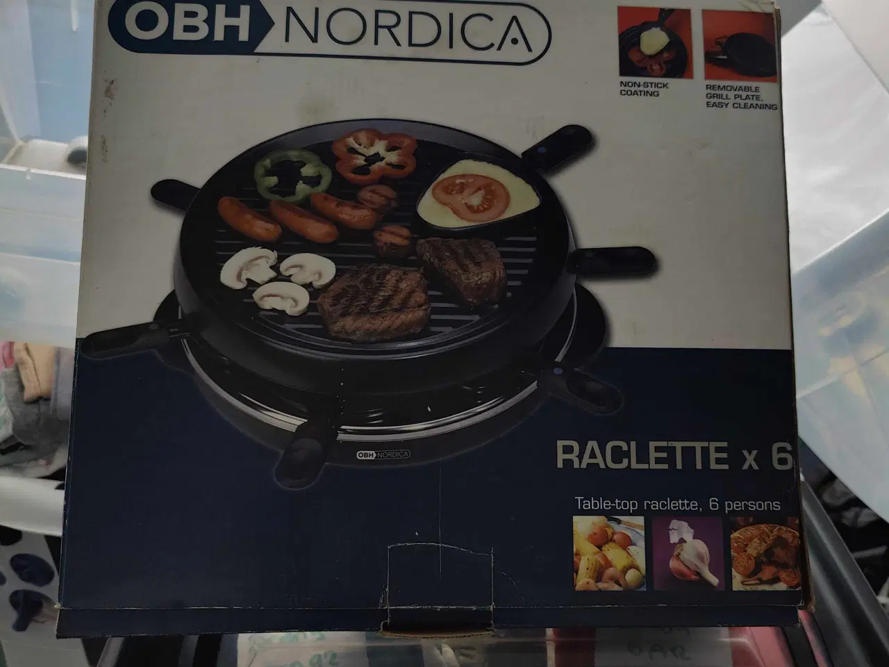 Billede 2 - Tefal raclette gril til 6pers 2 stk