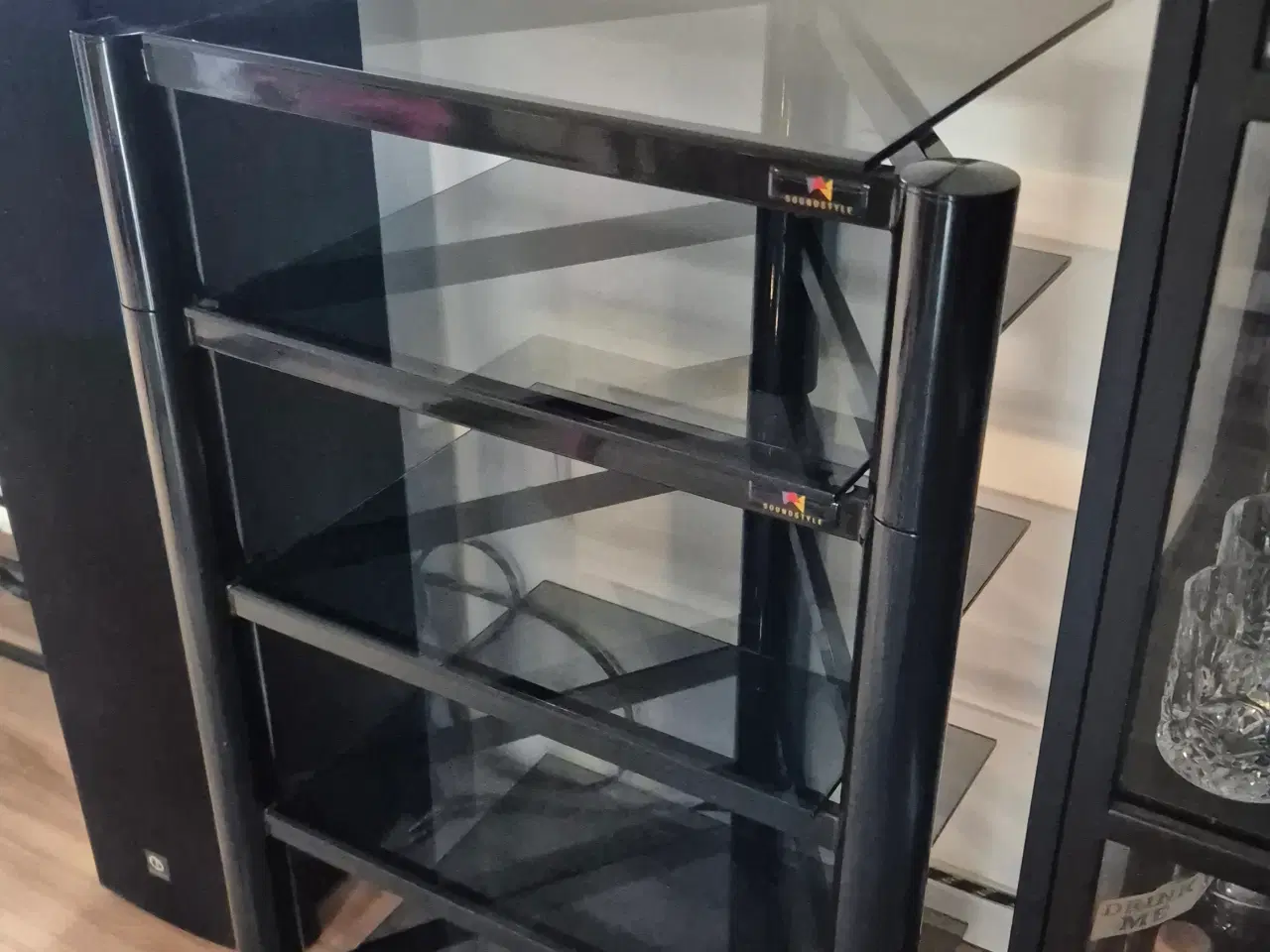 Billede 1 - Hifi rack til forstærker, pladespiller mv.