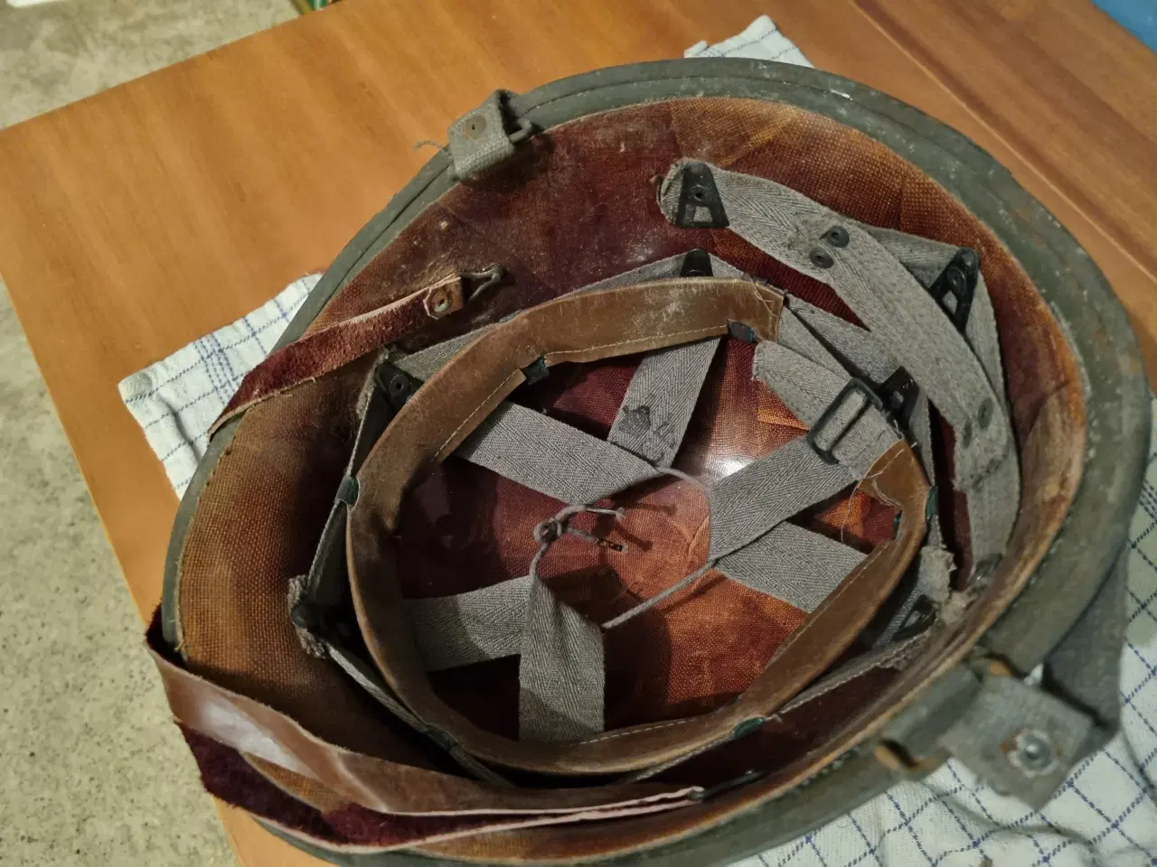 Billede 8 - Ægte militær stål hjelme