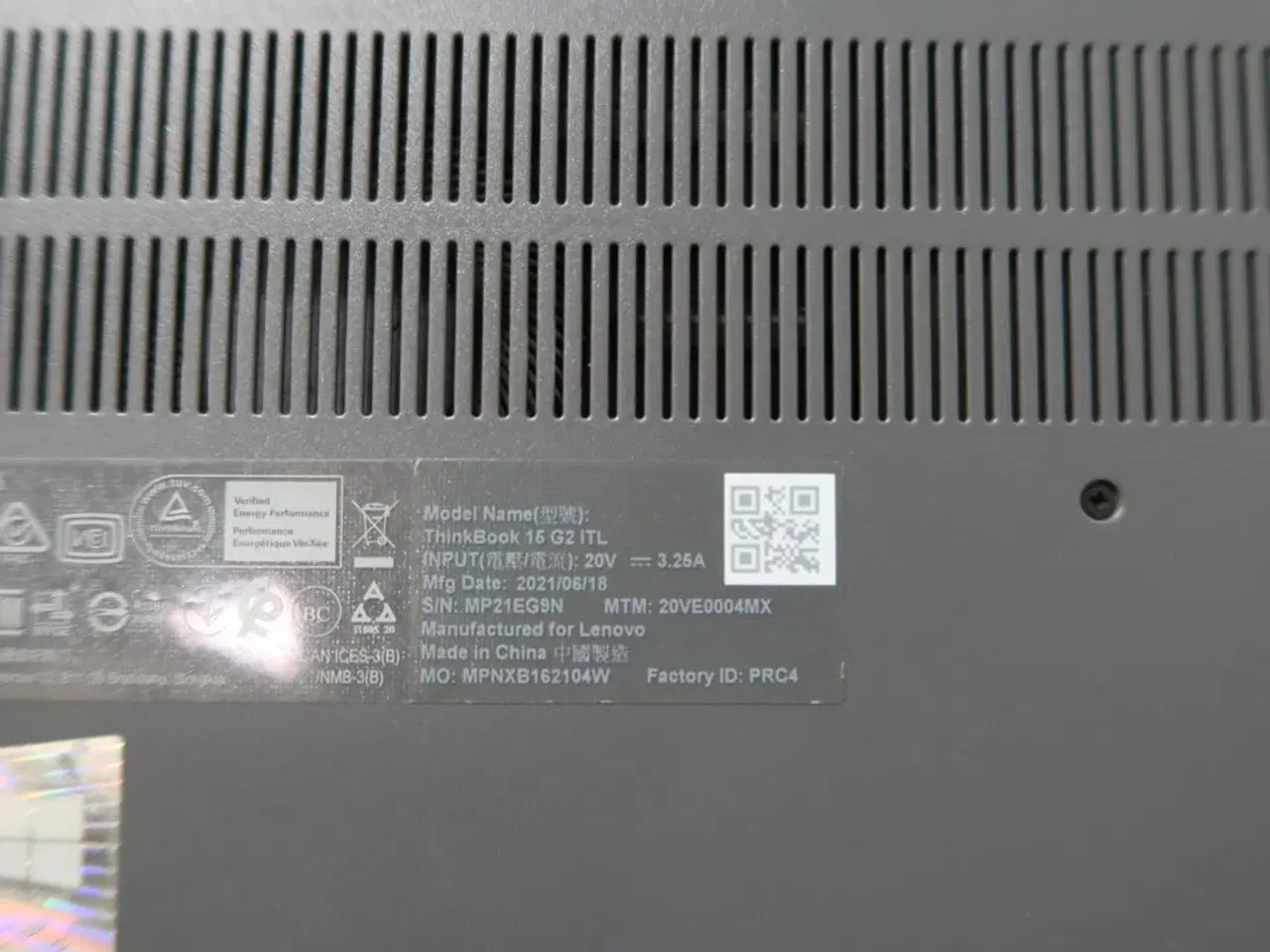 Billede 6 - Bærbarcomputer LENOVO ThinkBook 15 G2 ITL