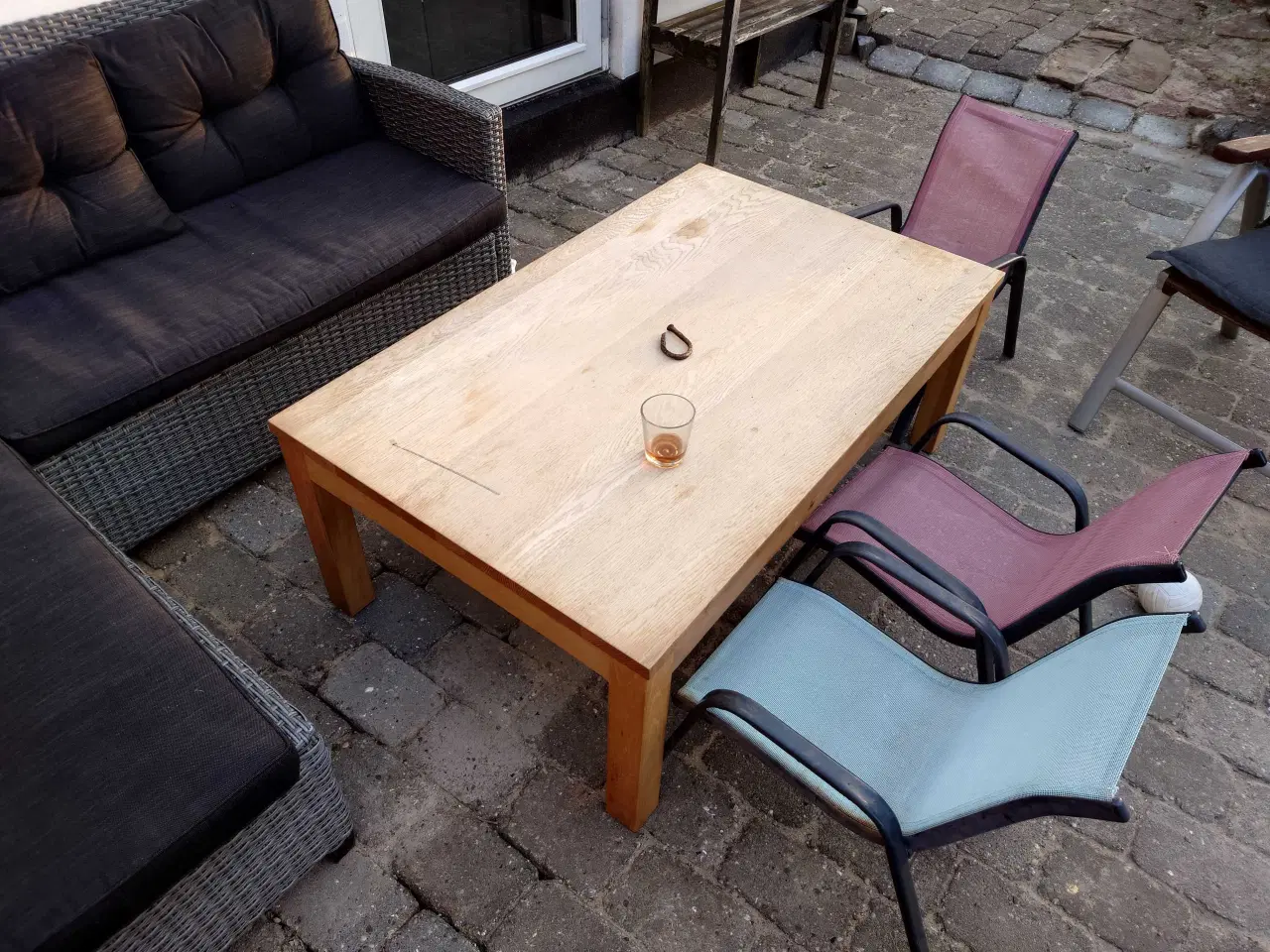 Billede 1 - Sofabord i egetræ