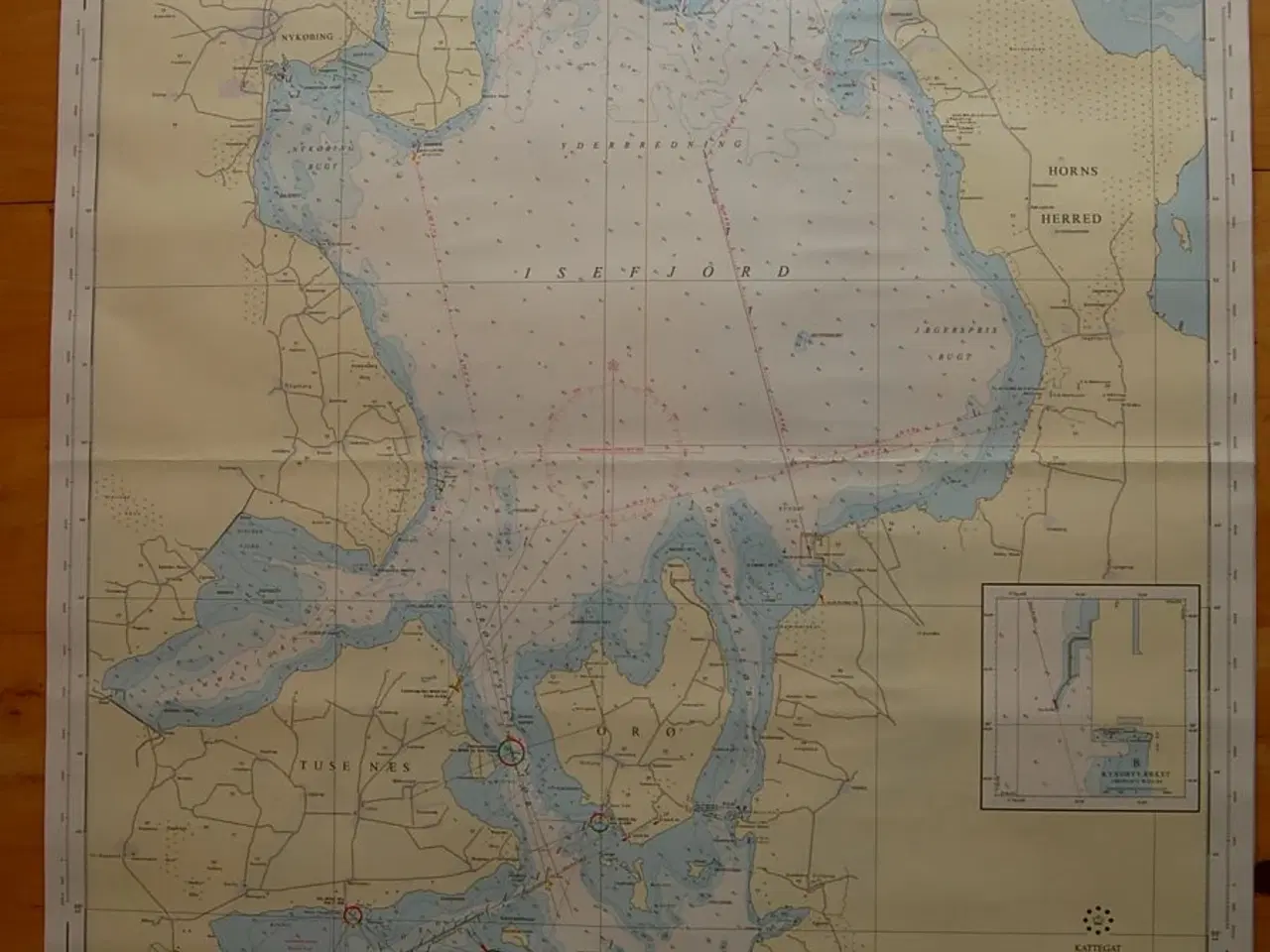 Billede 1 - Dansk Søkort 116 ISEFJORD