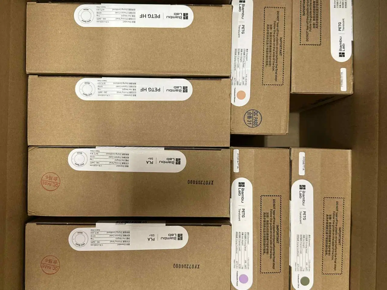 Billede 5 - Sælger nye Bambu Lab PLA-filamenter (1 kg spoler) 