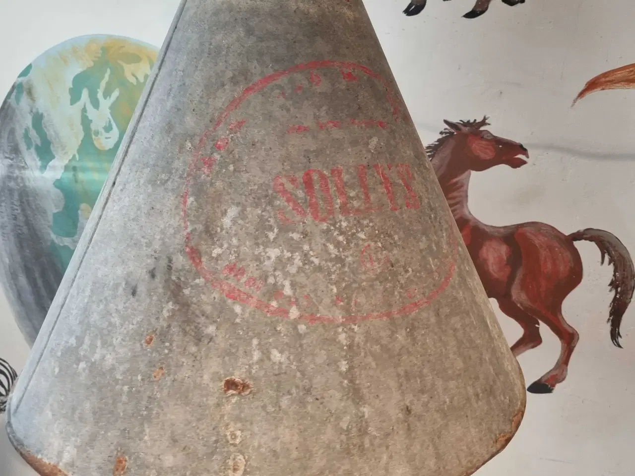 Billede 1 - Retro varme lampe