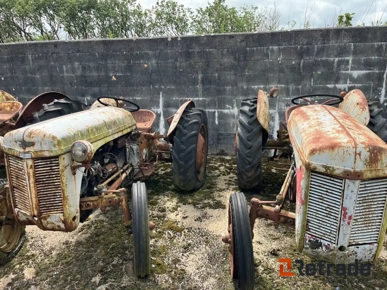 Billede 4 - - - - LOT Med 20 stk. Massey Ferguson Oldtimer Traktorer.