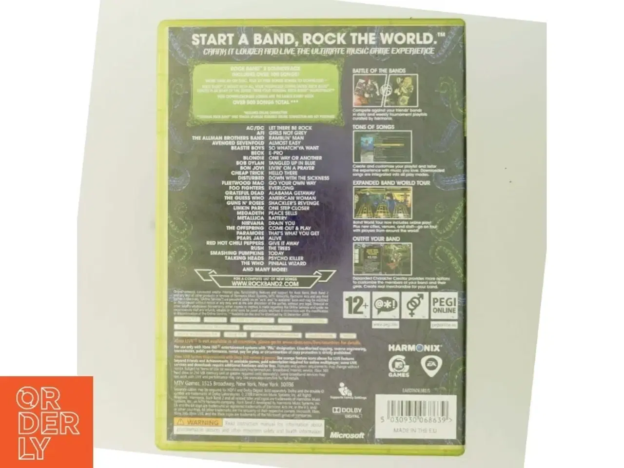 Billede 3 - Rock Band 2 Xbox 360 spil fra Harmonix