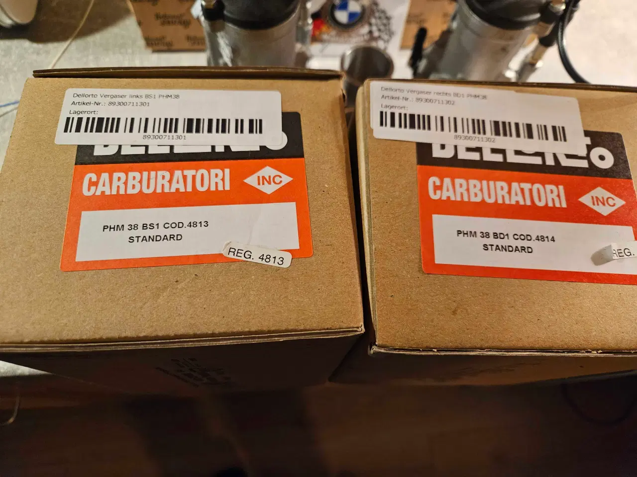 Billede 4 - BMW R90S R100 Dellorto karb.