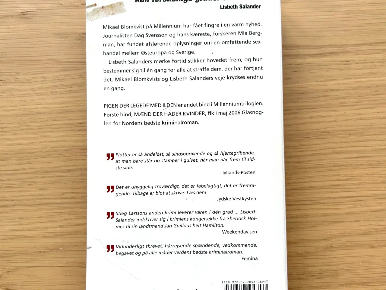 Billede 8 - 3 populære nordiske romaner – 50 kr. pr. bog!
