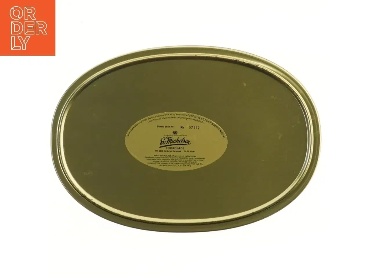 Billede 2 - Dekoreret chokoladeæske fra Summerbird Michelson (str. 32,5x22,5 cm)