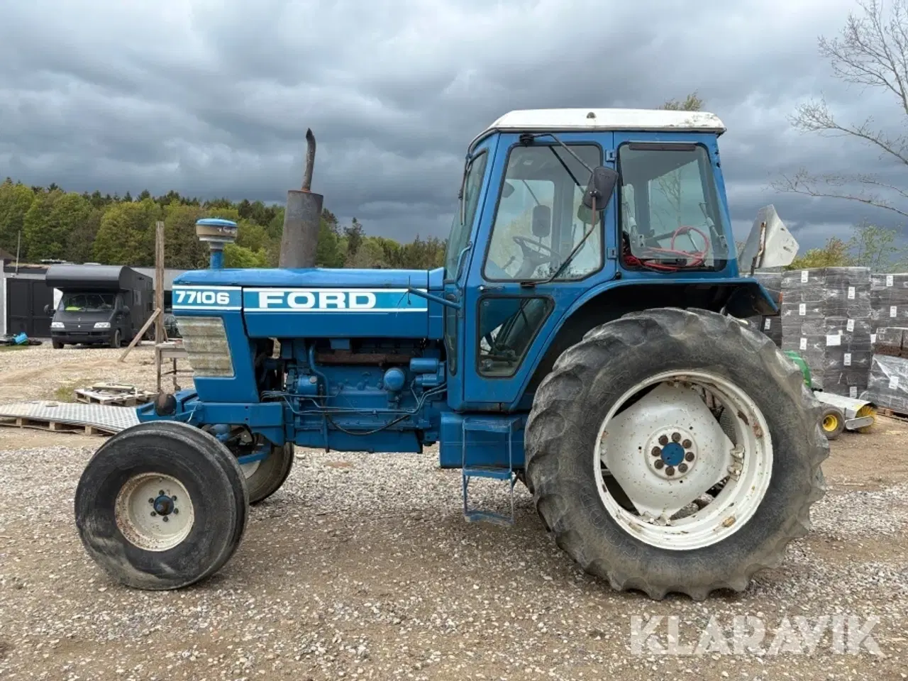 Billede 2 - Veterantraktor Ford 7710