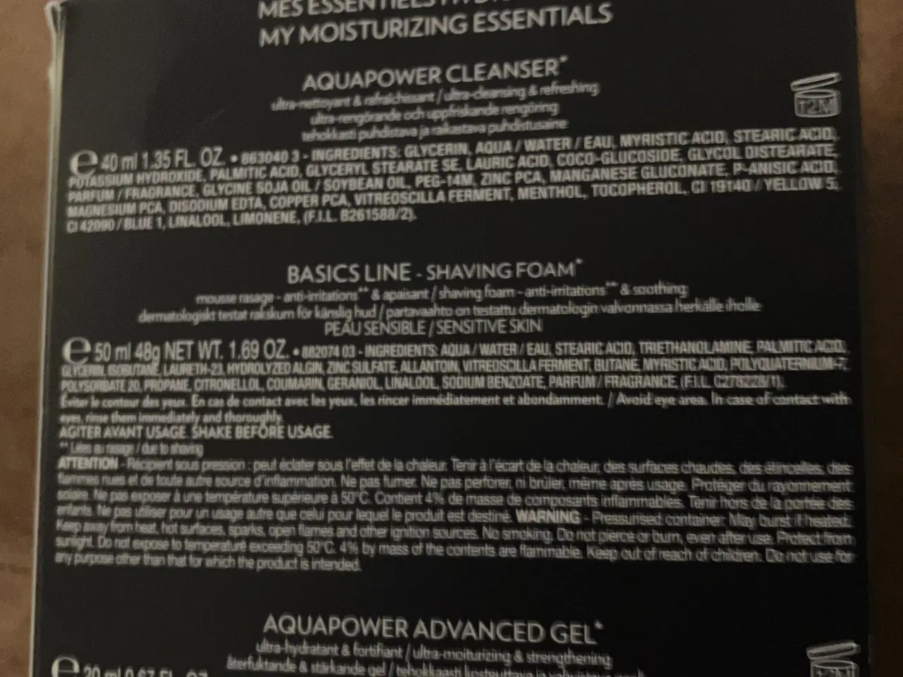 Billede 2 - Ny Biotherm Homme Aquapower gaveæske