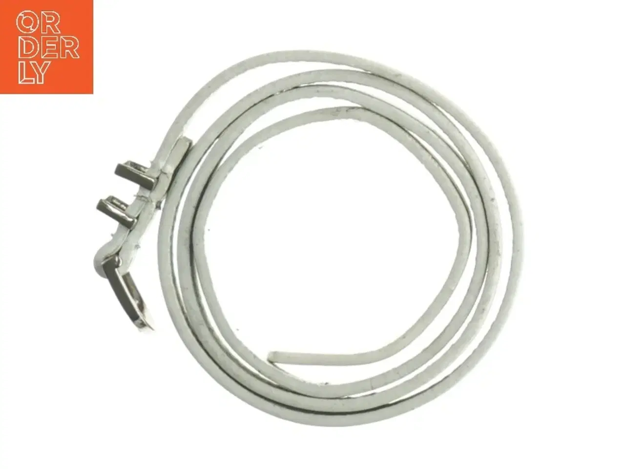 Billede 2 - Læderbælte (str. Længde. 80 cm. brede. 1 cm)