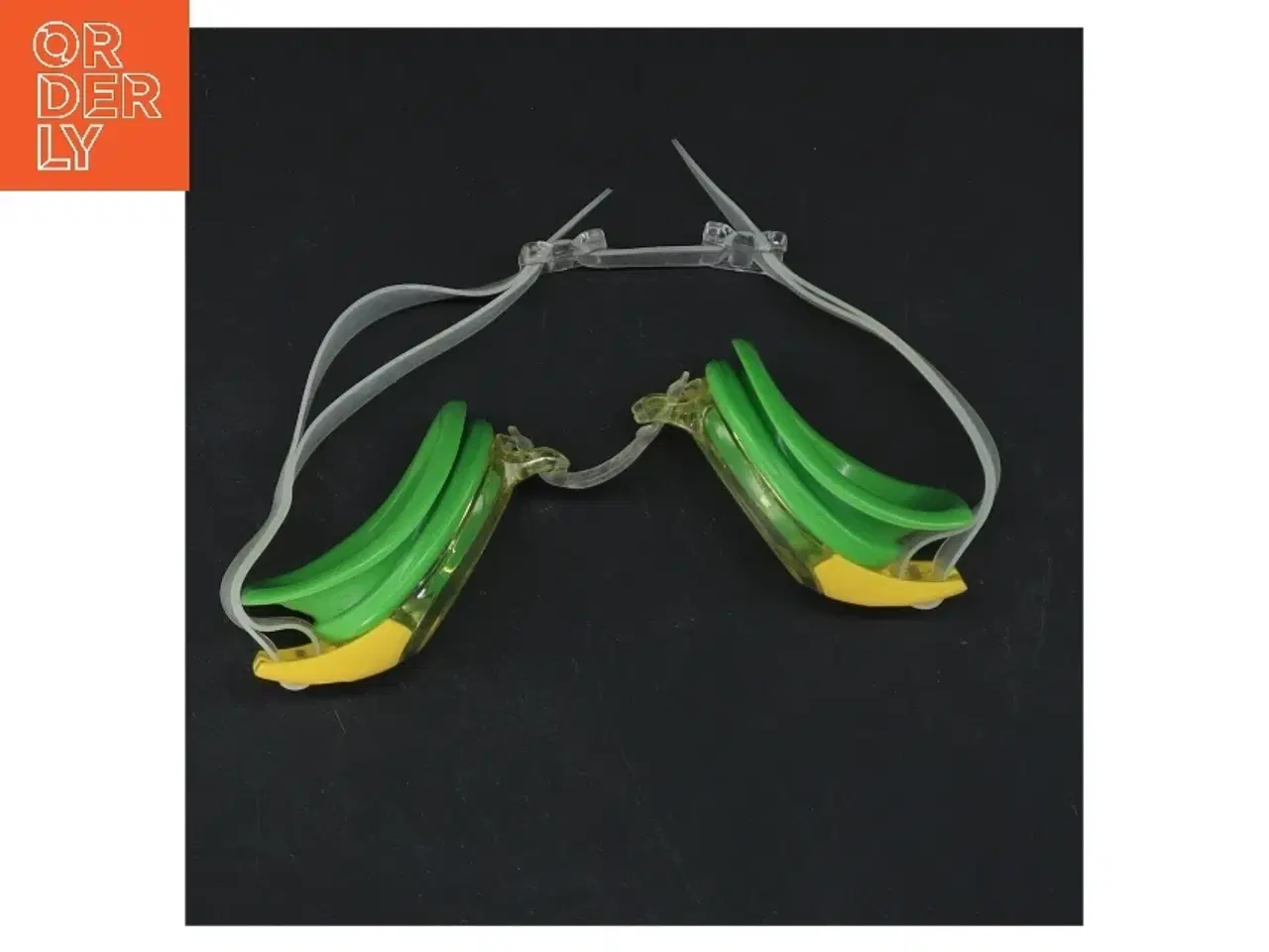 Billede 1 - Svømmebriller i grøn og gul fra Intex (str. 15,5 cm)