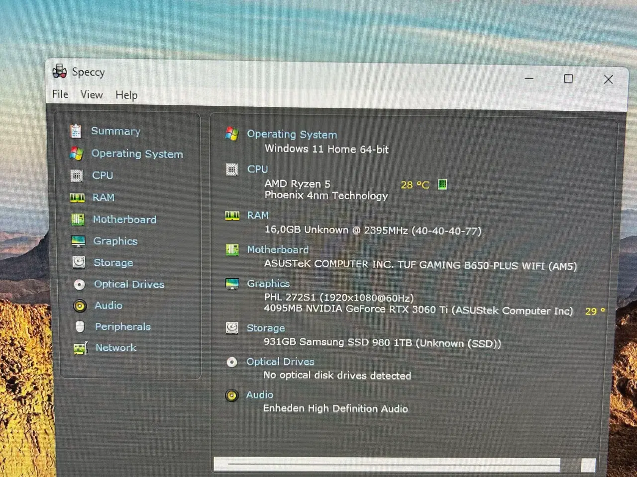 Billede 5 - GAMING PC – Ryzen 5 8400F • RTX 3060 Ti • 16GB DDR