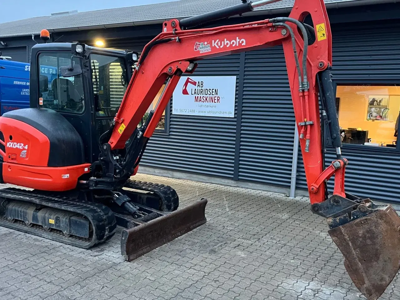 Billede 2 - Kubota Kx042-4 Hydraulisk s40 + graveskovl