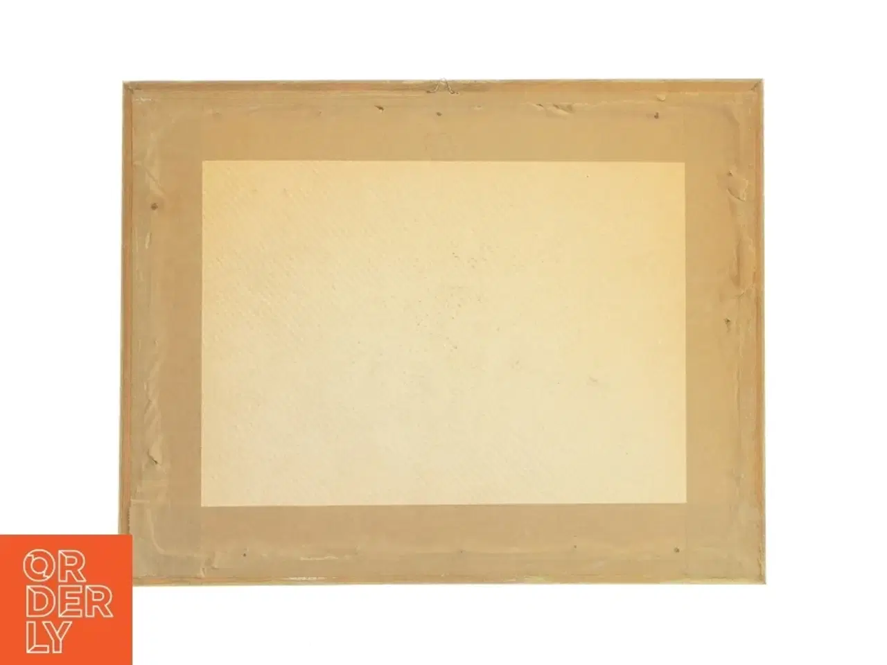Billede 2 - Vintage billede med guldramme (str. 27,5x21,5 cm)