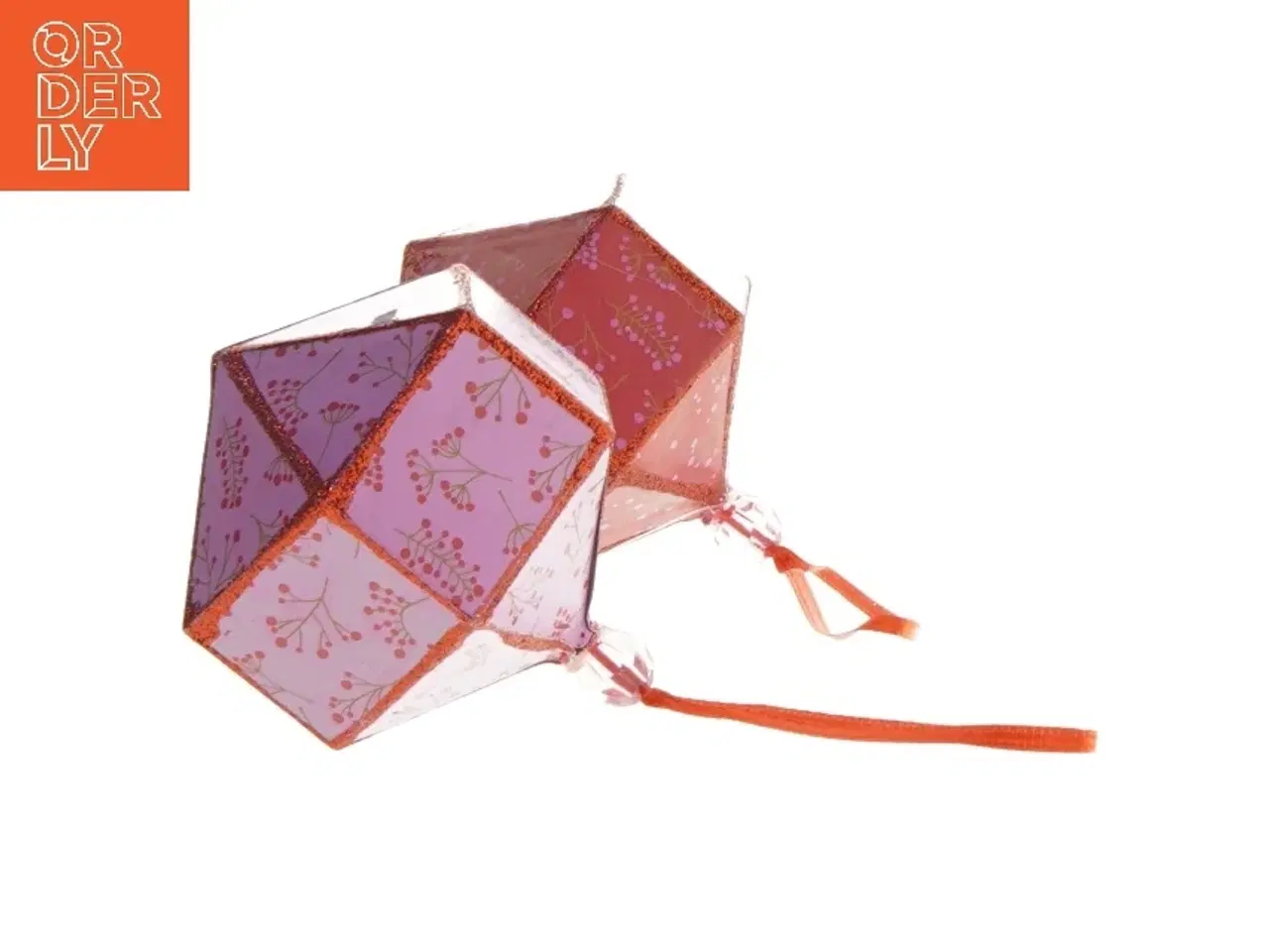 Billede 2 - Dekorative juleornamenter (str. 9x7,5 cm)