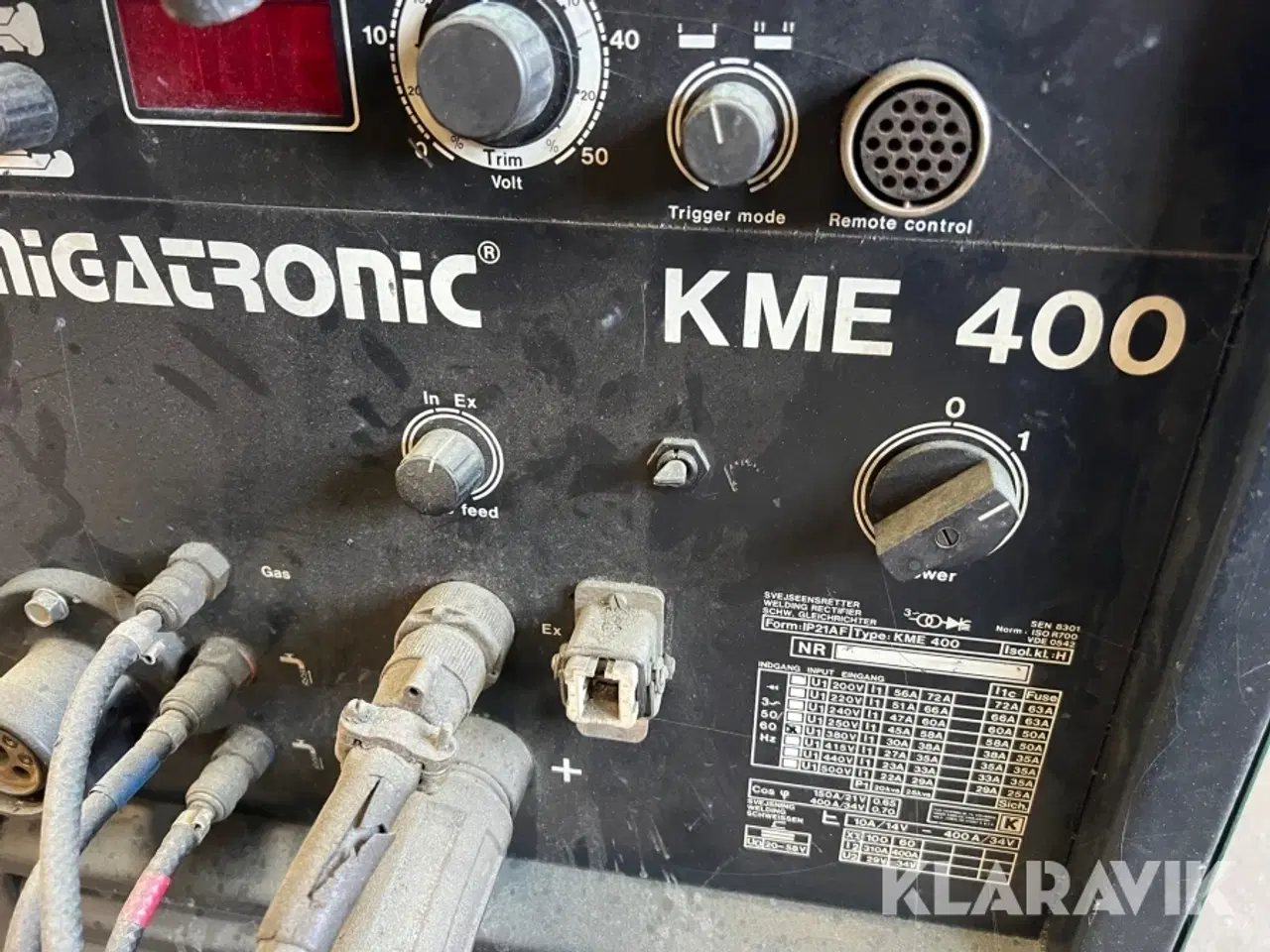 Billede 5 - Svejsemaskine Migatronic KME 400