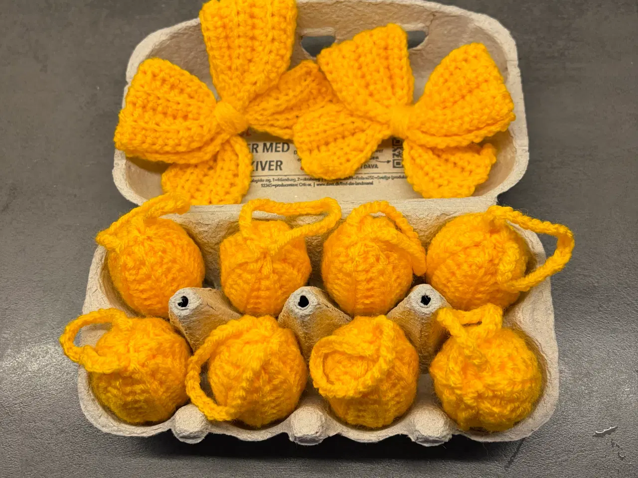 Billede 2 - Hæklet påskepynt 