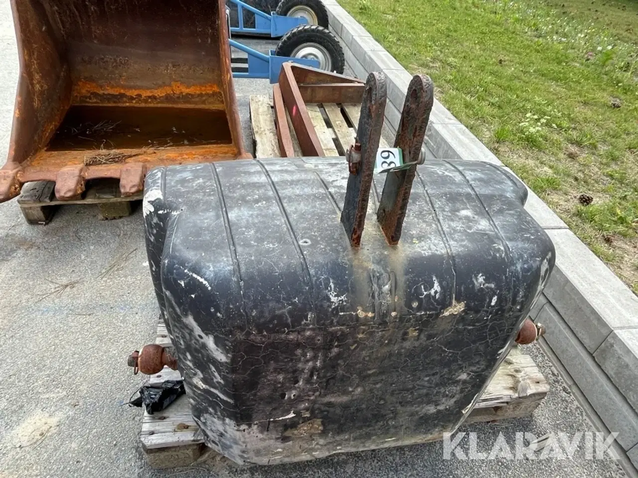 Billede 4 - Ballastklods - 900 kg