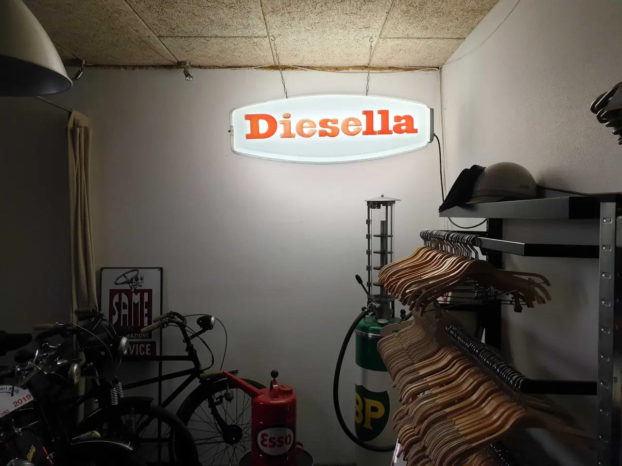 Billede 1 - Diesella knallert lysskilt