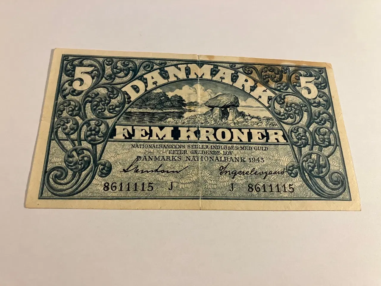 Billede 1 - 5 Kroner 1943
