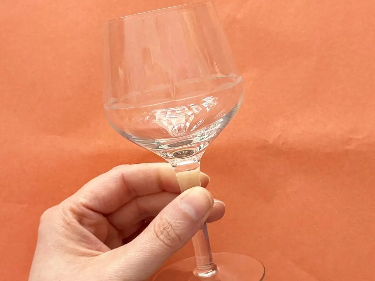 Billede 2 - Vinglas m slibninger, 12,5 cm, pr stk