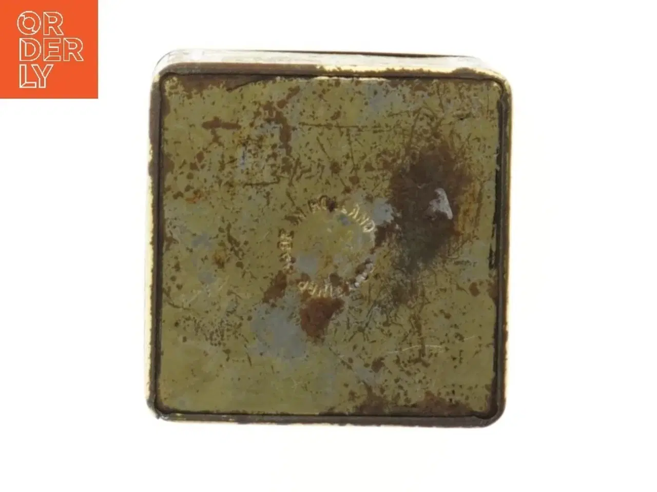 Billede 4 - Dekorativ metalæske (str. 10x9,5 cm)