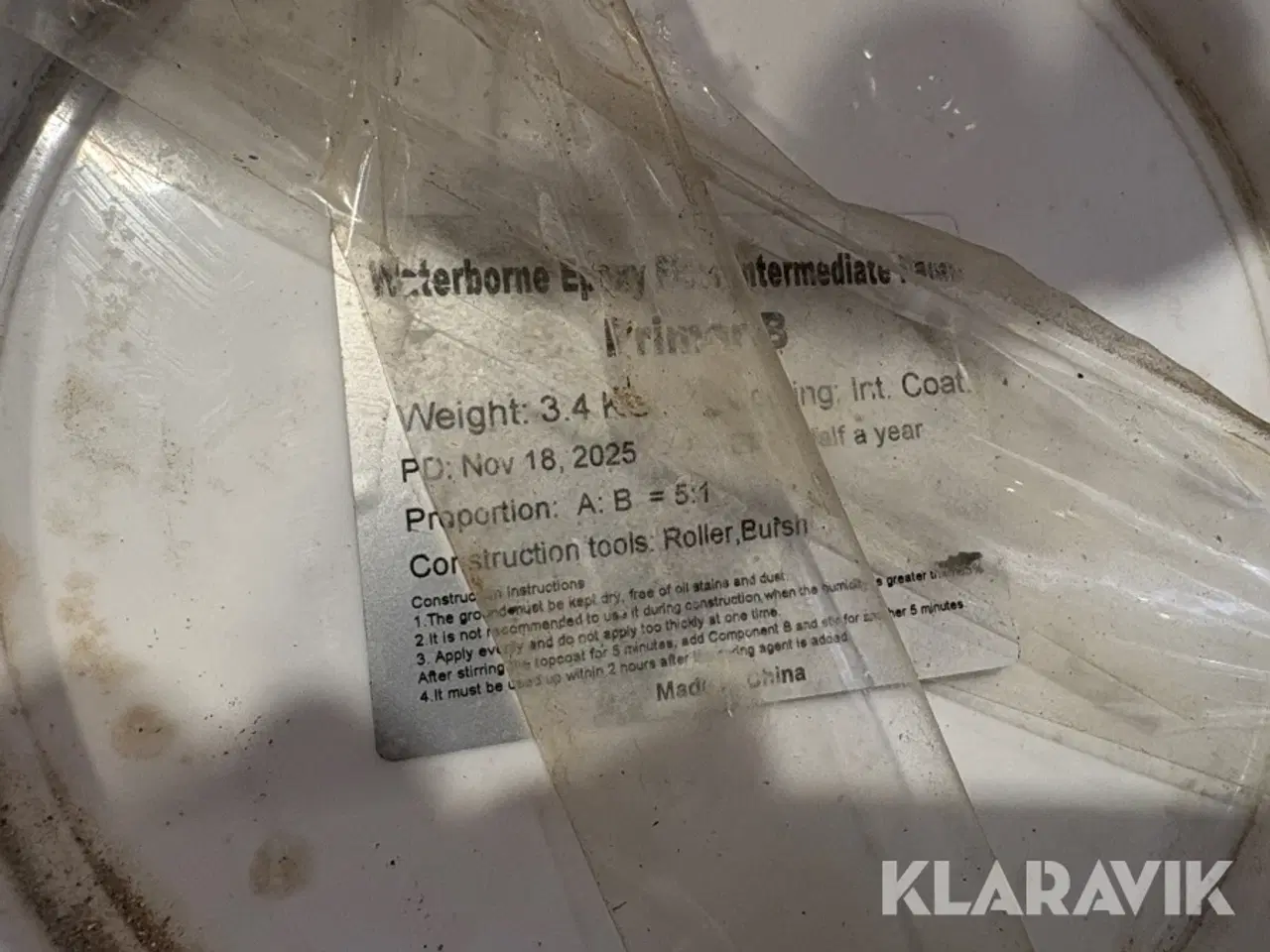 Billede 11 - Epoxy maling 400 kvadratmeter 3-lags