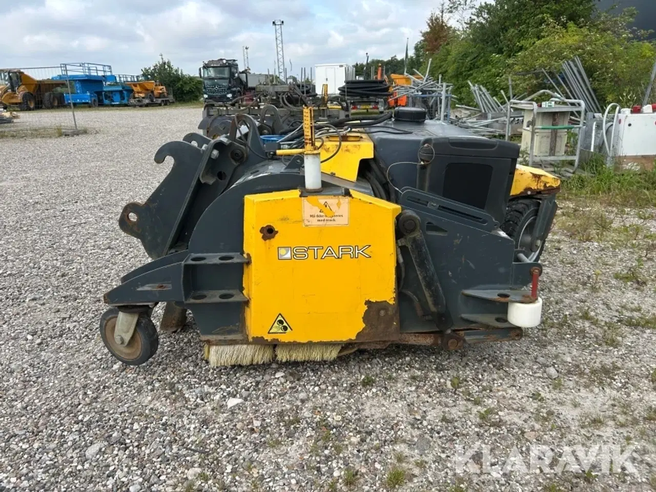Billede 7 - Hydraulisk kost m. vandtank Stark KH1600