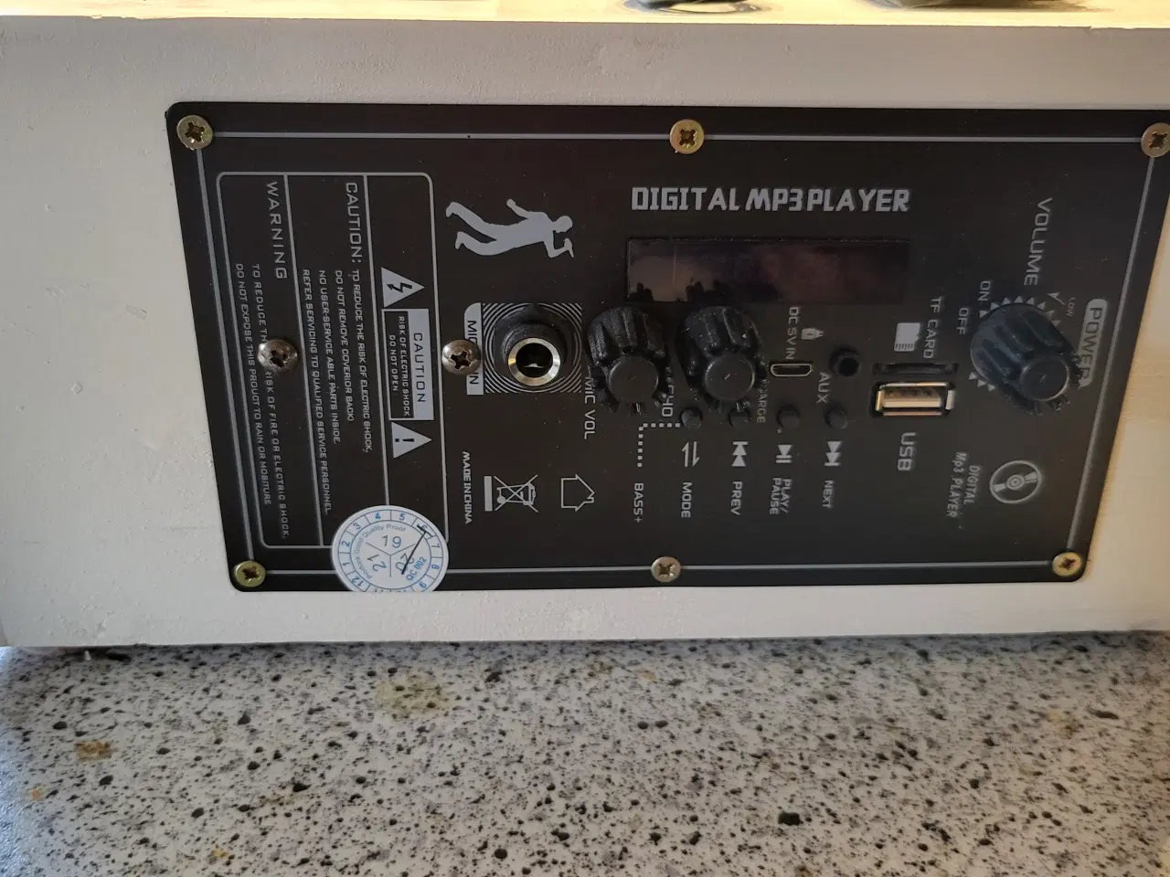 Billede 2 - Bluetooth højttaler 30Watt RMS 