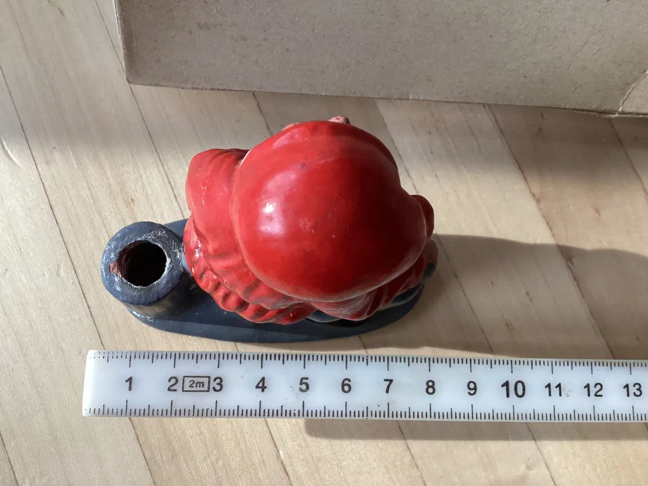 Billede 7 - Lille ældre tysk nisse/lysestage keramik