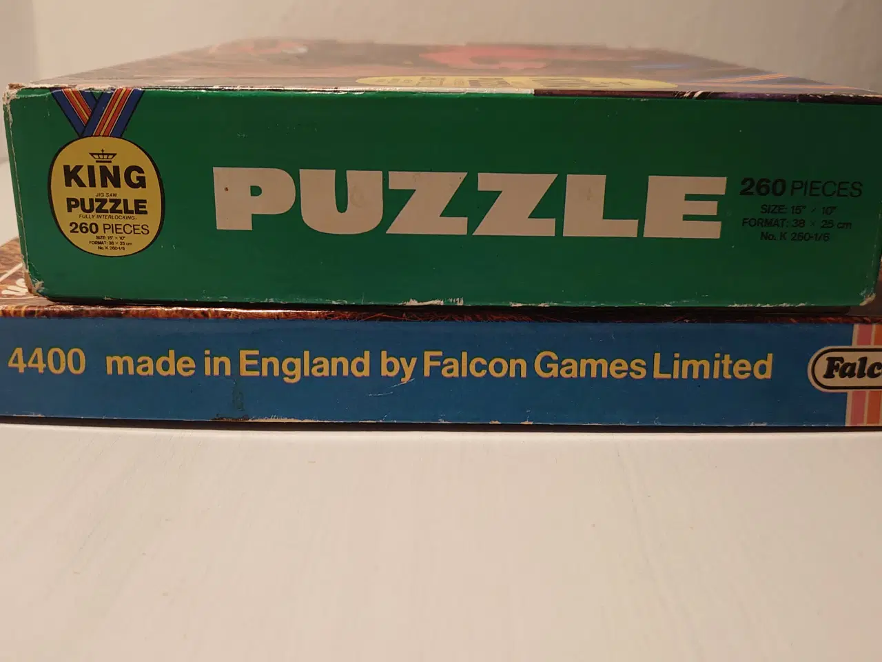 Billede 3 - 2 vintage komplette puslespil. King Puzzle, Falcon