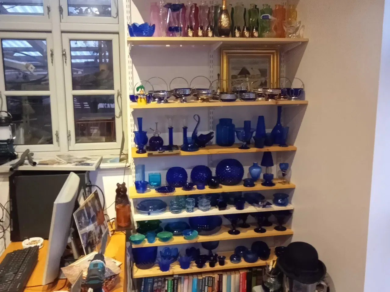 Billede 1 - BLÅ glasvarer