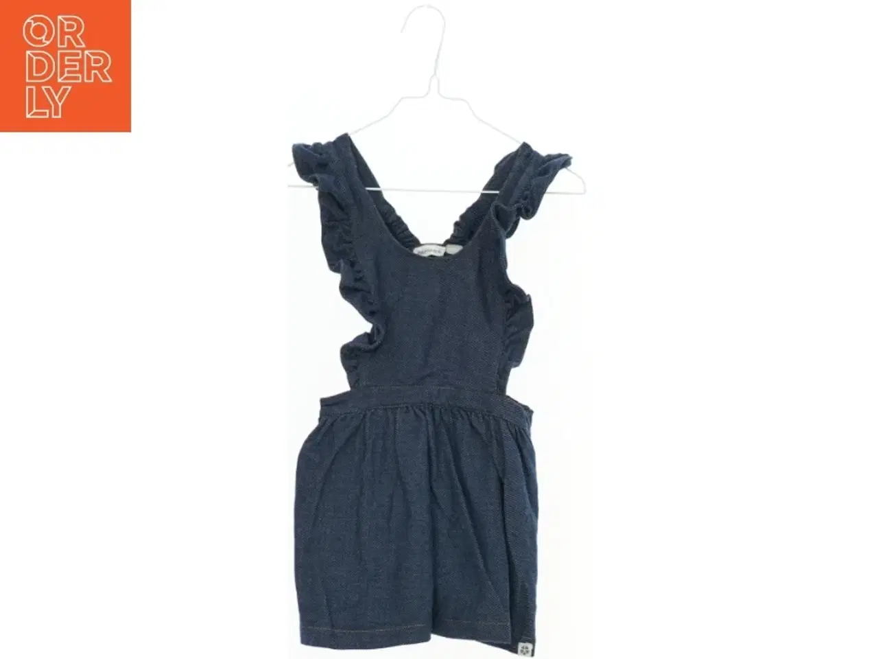 Billede 1 - Mørkeblå børne heldragt med flæser fra Papfar (str. 98)