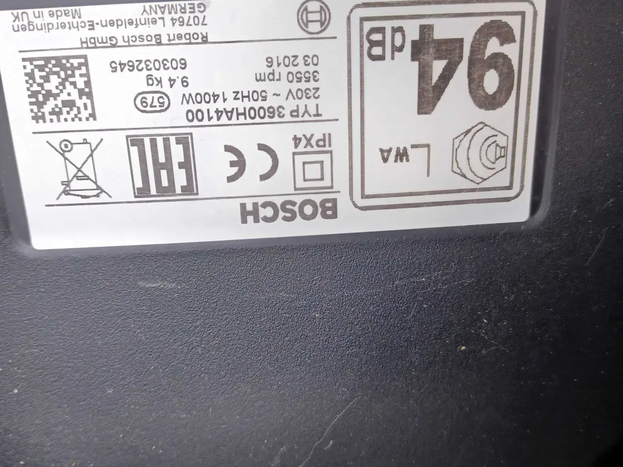 Billede 7 - Bosch Rotak el plæneklipper 