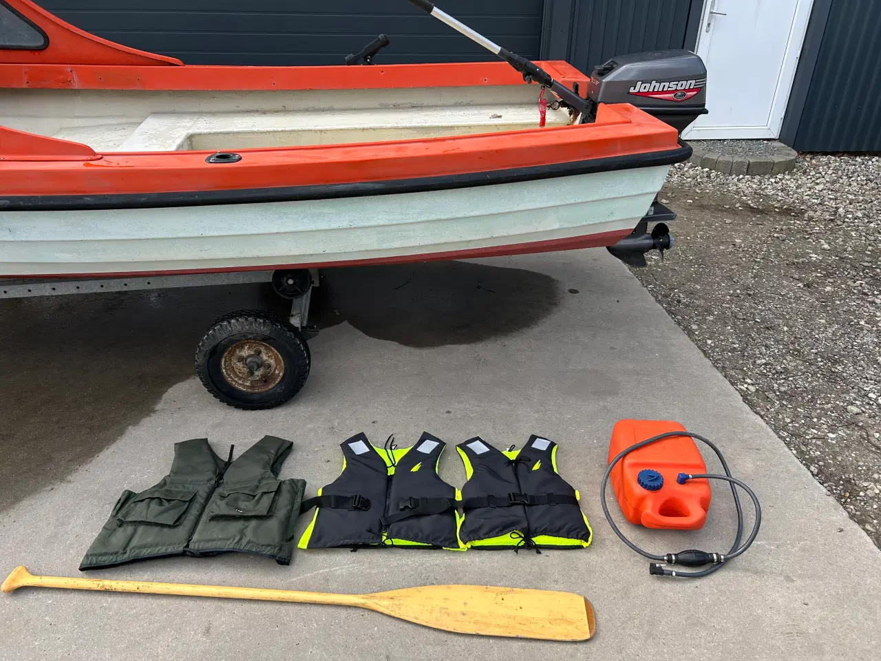 Billede 7 - 15 fods jolle med 15 hkJohnson motor