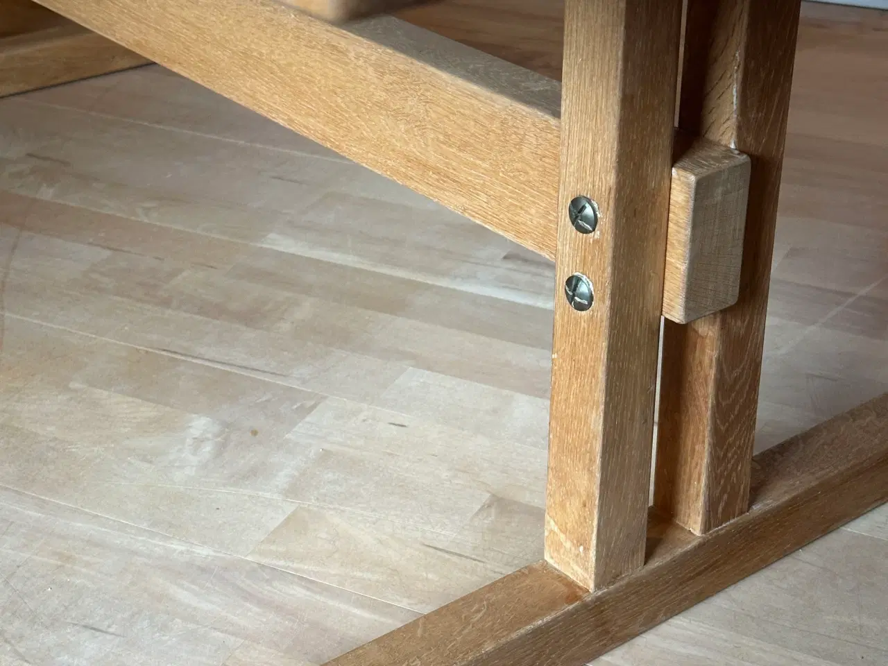 Billede 2 - Dansk design sofabord i massiv eg 