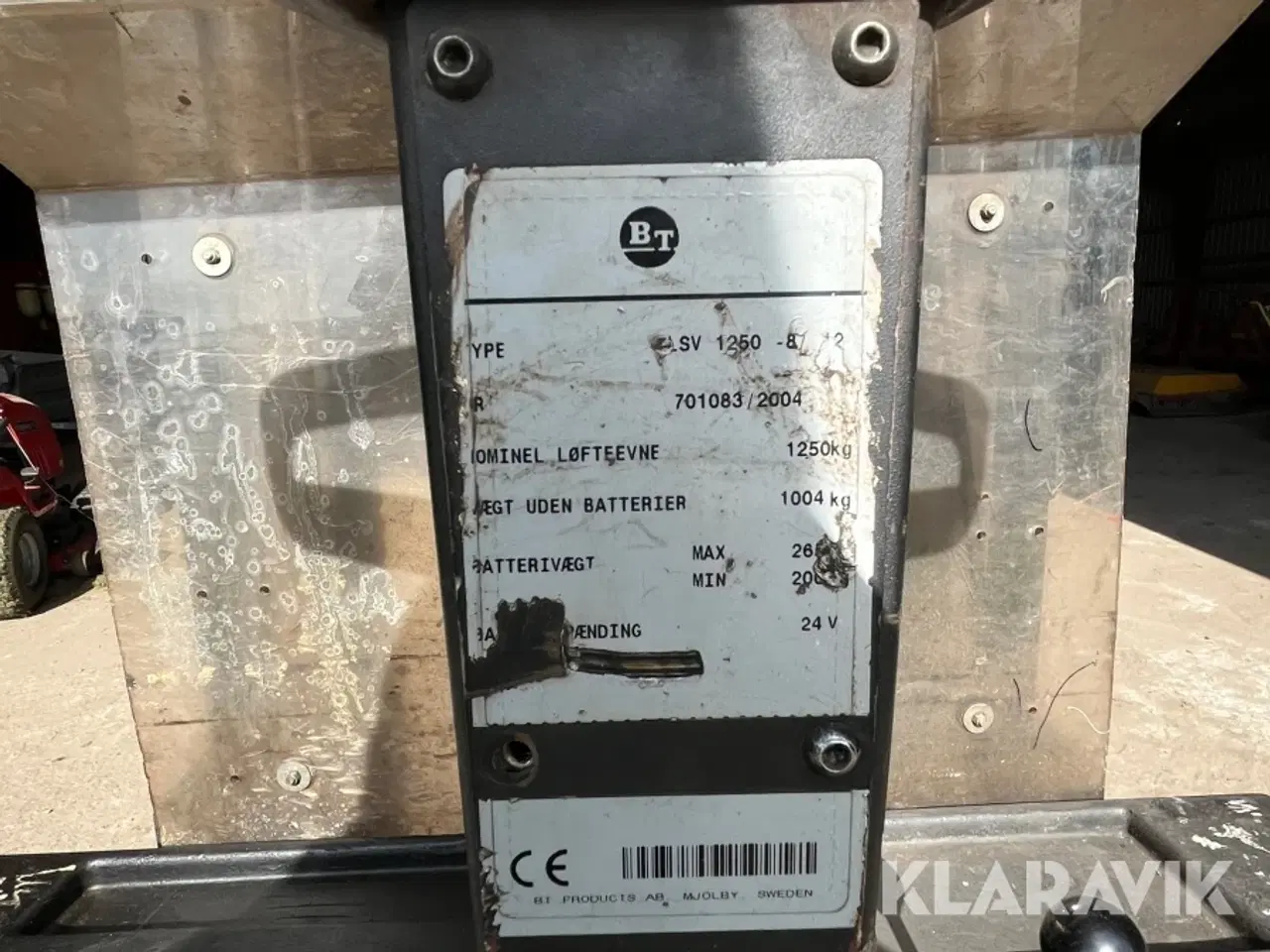 Billede 5 - Stabler BT LSV 1250