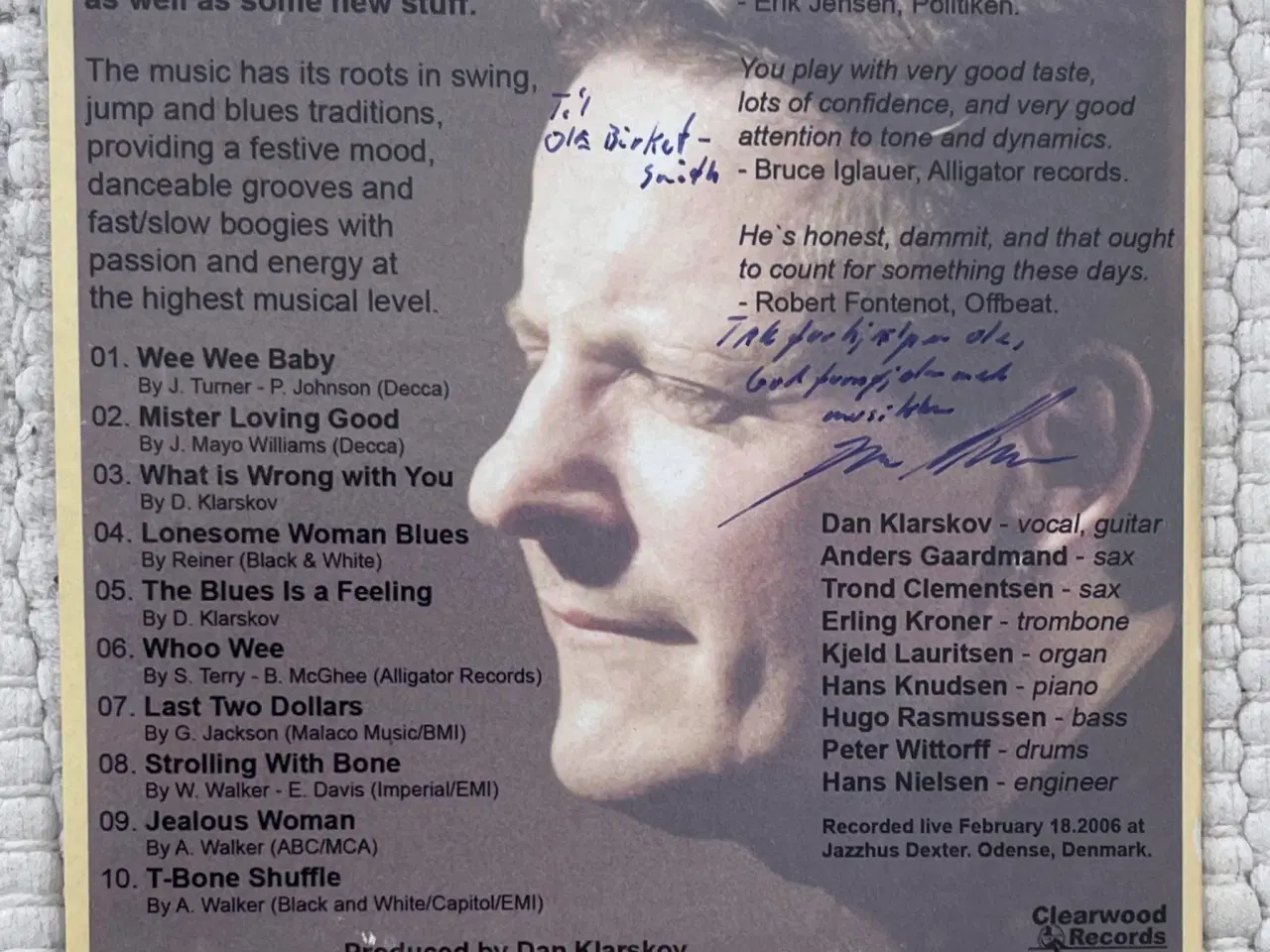 Billede 2 - Dan Klarskov: Blues At Dexter